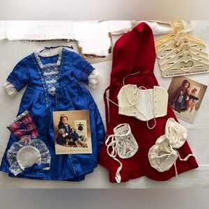 Vintage Pleasant Company American Girl Felicity Winter/Christmas Outfit 1990s